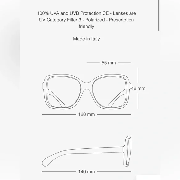 🖤CHANEL SQUARE SUNGLASSES 🖤 Sunglasses ONLY - Picture 9 of 16